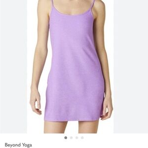Beyond Yoga essence lavendar Mini Dress